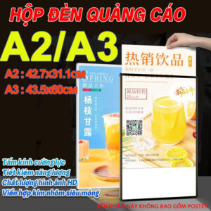 Hộp đèn siêu mỏng A2(42x59.5cm)